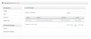 Exscribe Patient Portal Messages