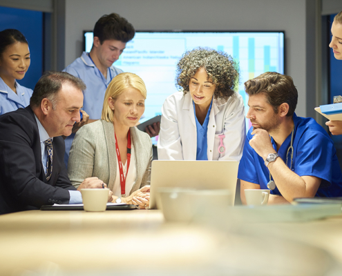 team implementing macra compliant ehr
