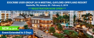 Exscribe User Group Registration Now Open